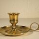Brass candle holder