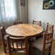 Lot d’une table à manger + 6 chaises