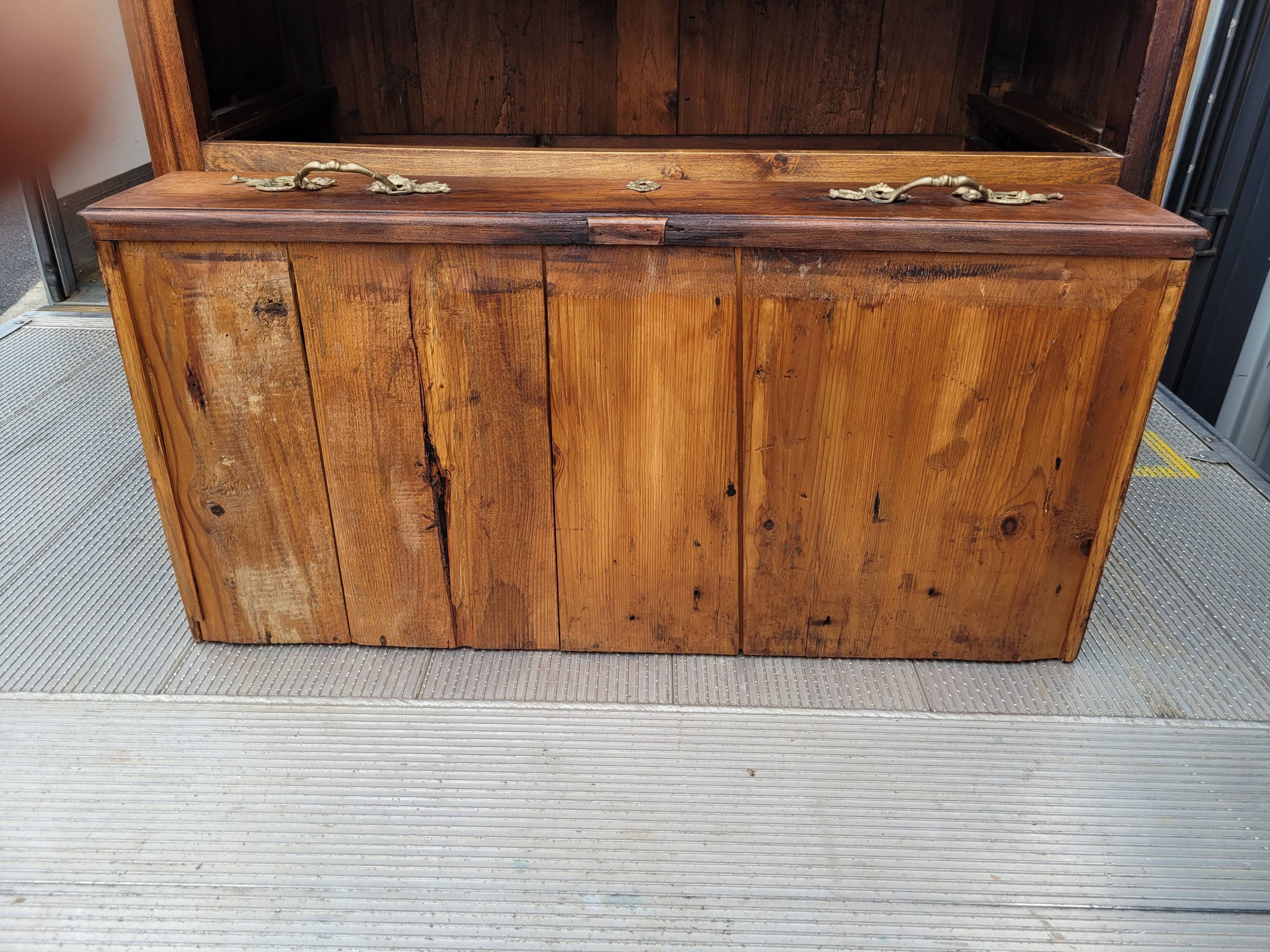 Commode pantalonnière noyer