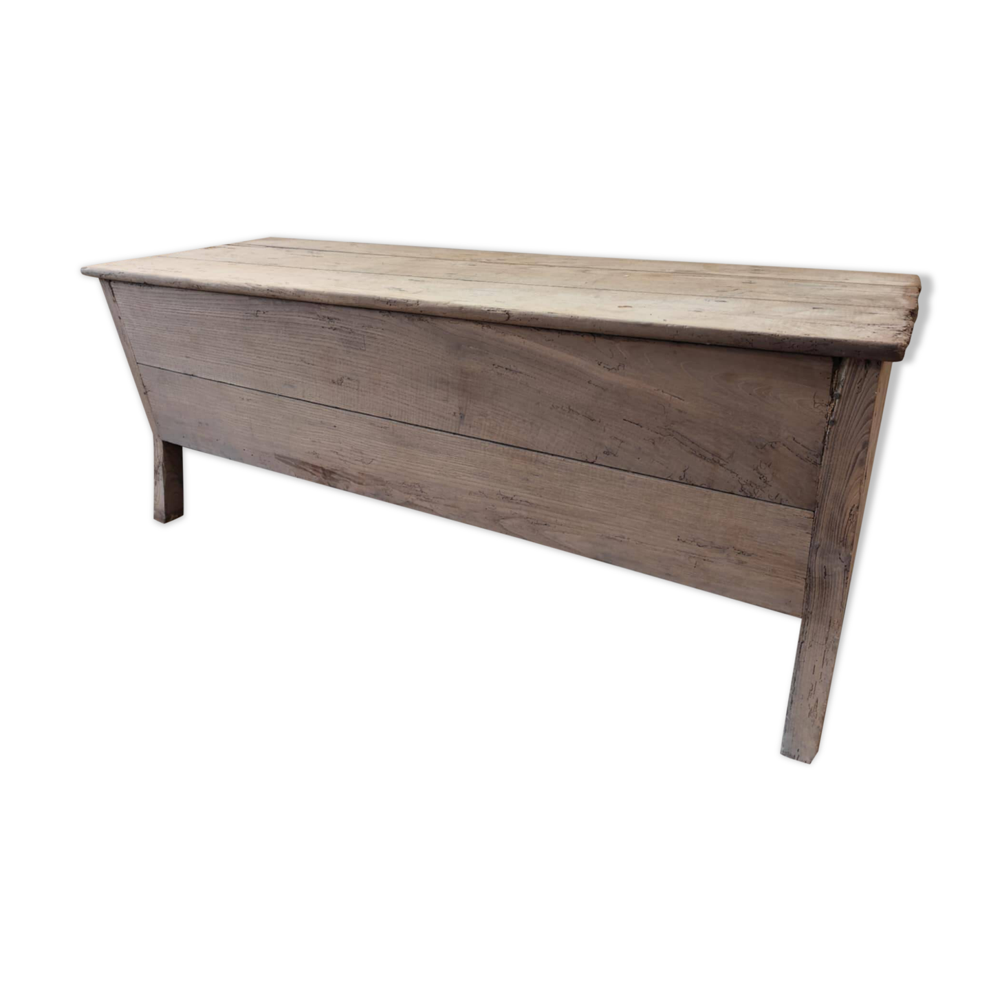 Chest, bench, kneading trough, trunk, solid oak