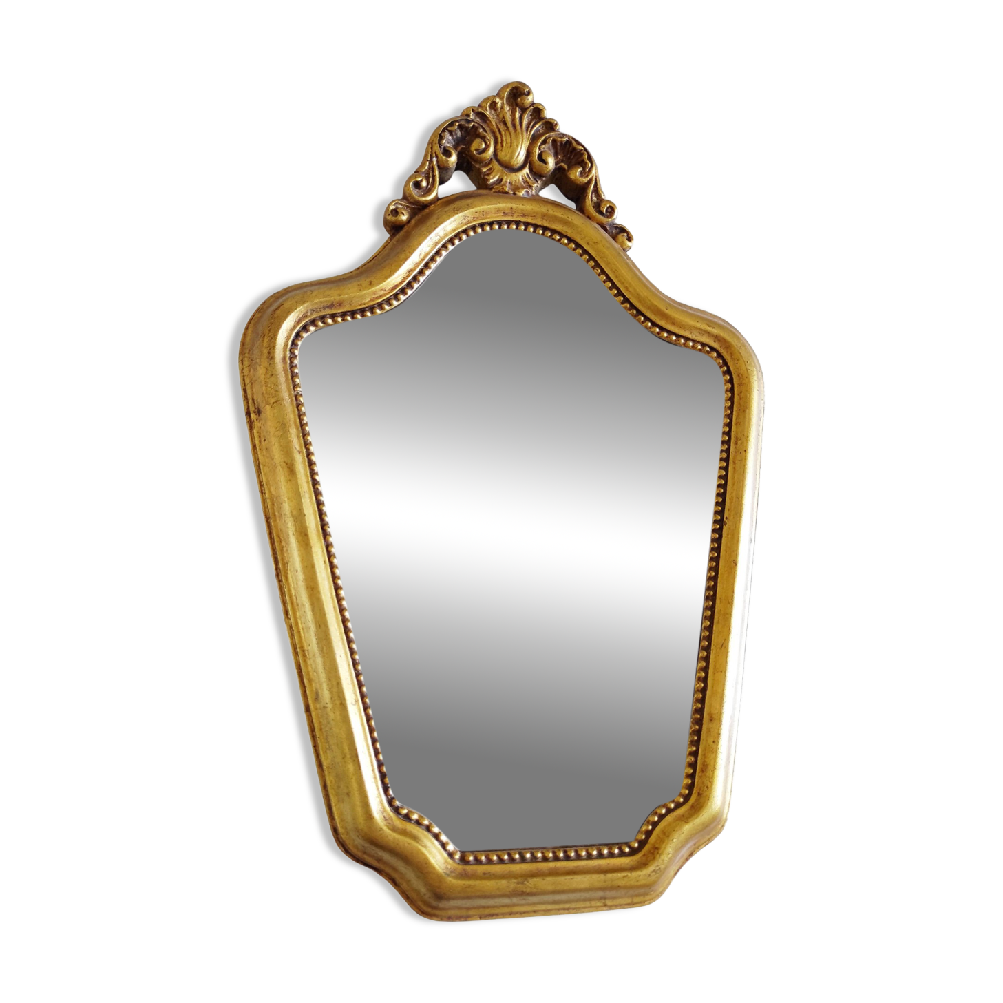 Gold mirror 38.5 x 26 cm