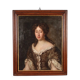 Peinture ancienne, portrait féminin dans le style de Jakob Ferdinand Voet