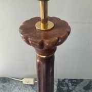 Pied de lampe Herna en marbre, années 70