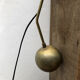 Counterweight diabolo lamp to be installed, double lampshade