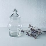 Flacon en verre forme apothicaire