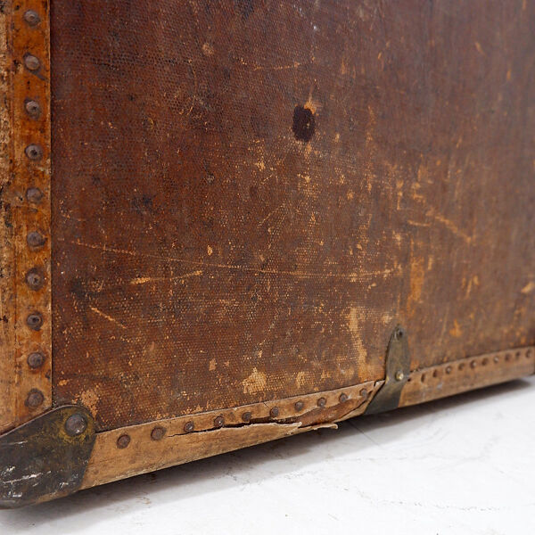 Malle armoire ancienne ''Malle de voyage'', vers 1930