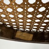 Ensemble de 4 chaises de salle à manger Mid Century Zpm Radomsko Bentwood et Cane, années 1960