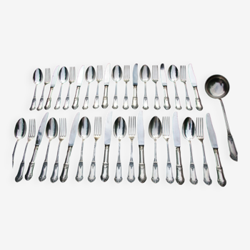 Housewife in silver metal 37 pieces