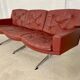 VINTAGE NORWEGIAN FREDERIK KAYSER FOR VATNE MØBLER 3 PERSON SOFA 1970,s