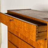 Scandinavian teak chest of drawers from the 1960s.