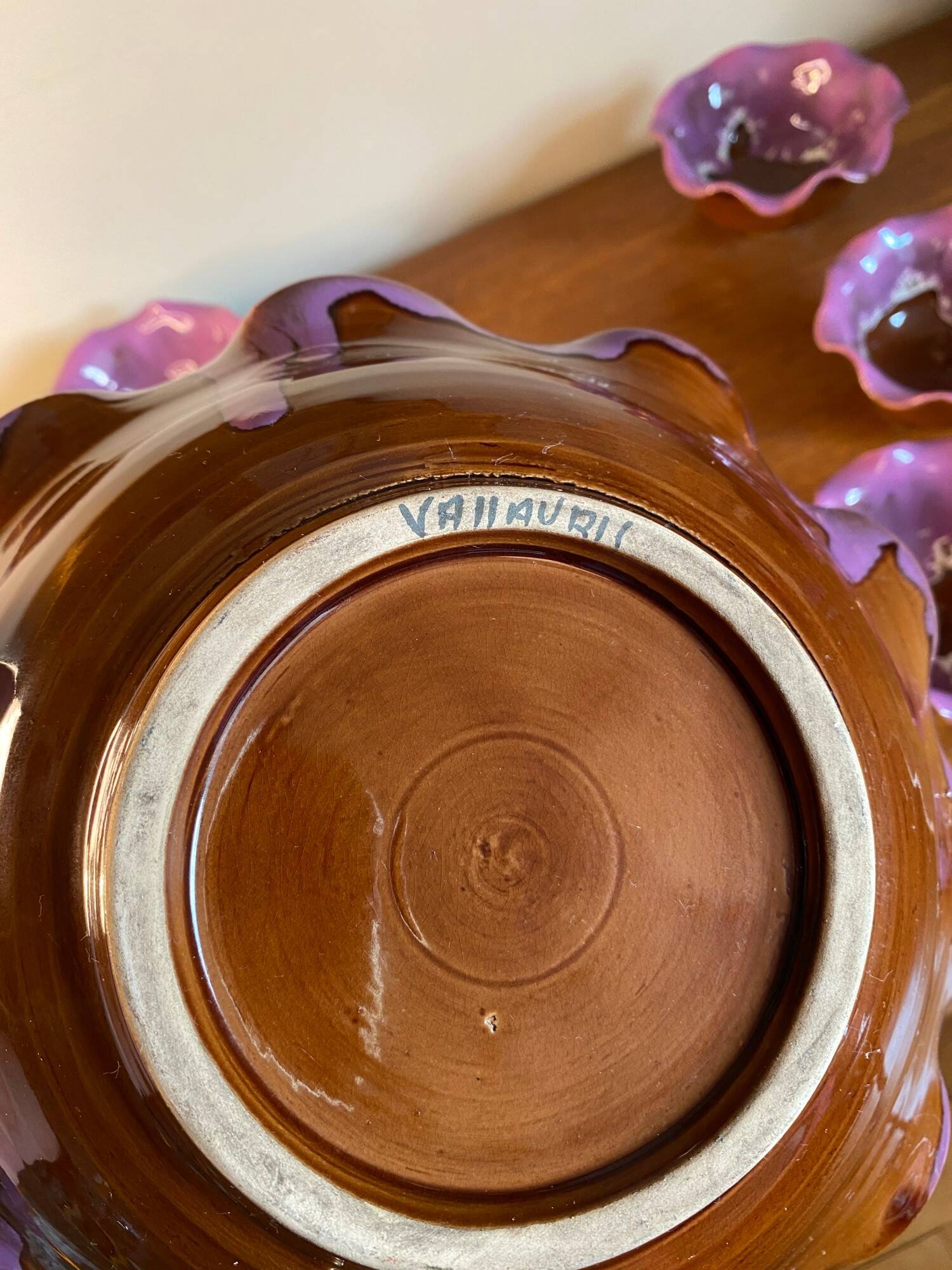 Vallauris dessert service