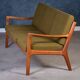 Canapé Senator en Teck par Ole Wanscher pour France & Søn / France & Daverkosen, Danemark, 1960s