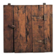 Mountain wall cabinet in solid pine, Folk Art, around 1900