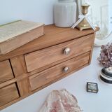 Vintage wooden shelf