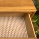 Commode pieds compas et chêne brut massif  1960
