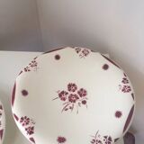 Plat creux assiette Terre de fer Triomphe Badonviller