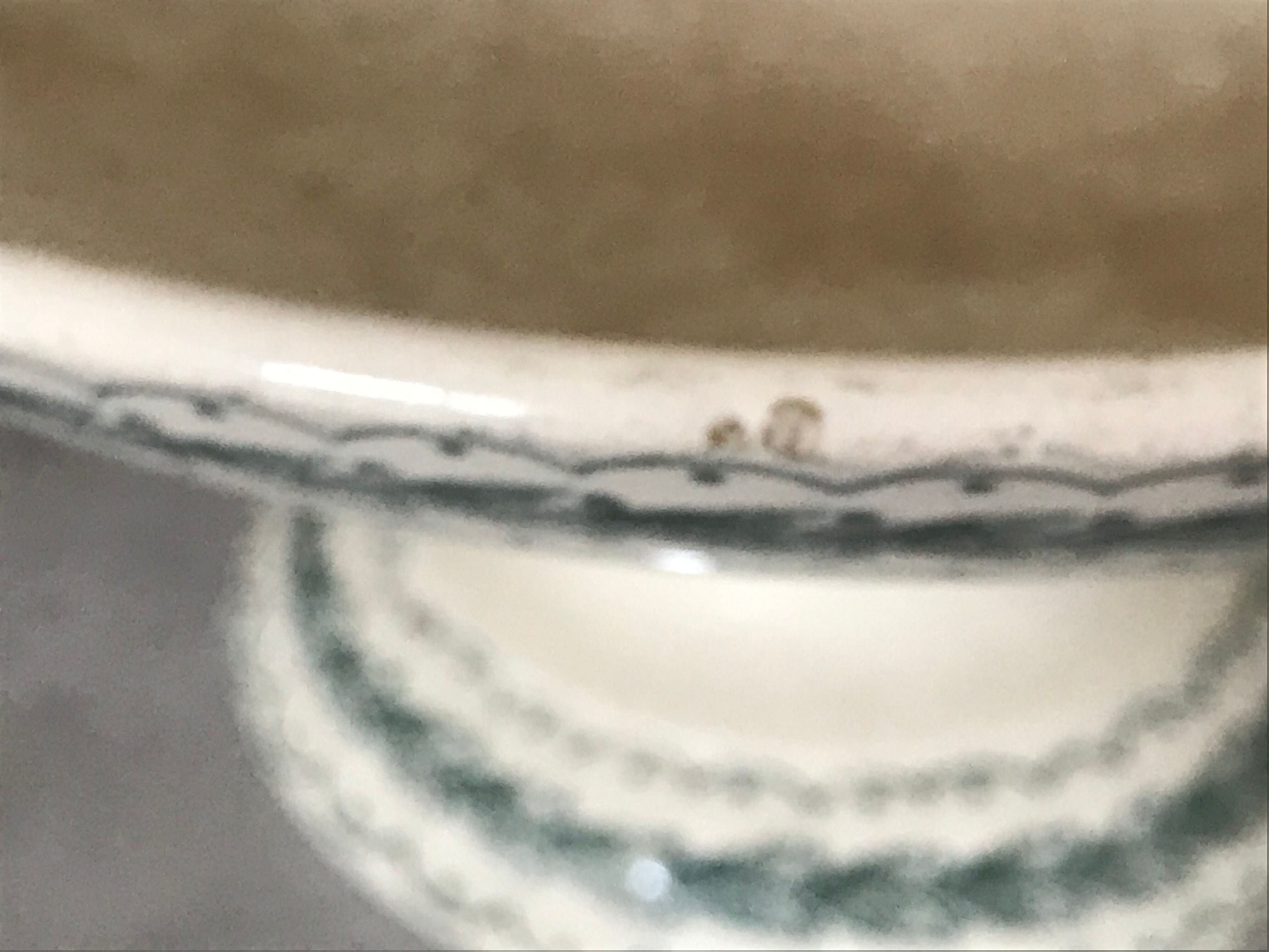 Ancient dish Émile Bourgeois