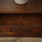 Solid walnut chest of drawers, early 20th century