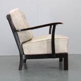 1940s Restored Thonet Armchair , Czechoslovakia
