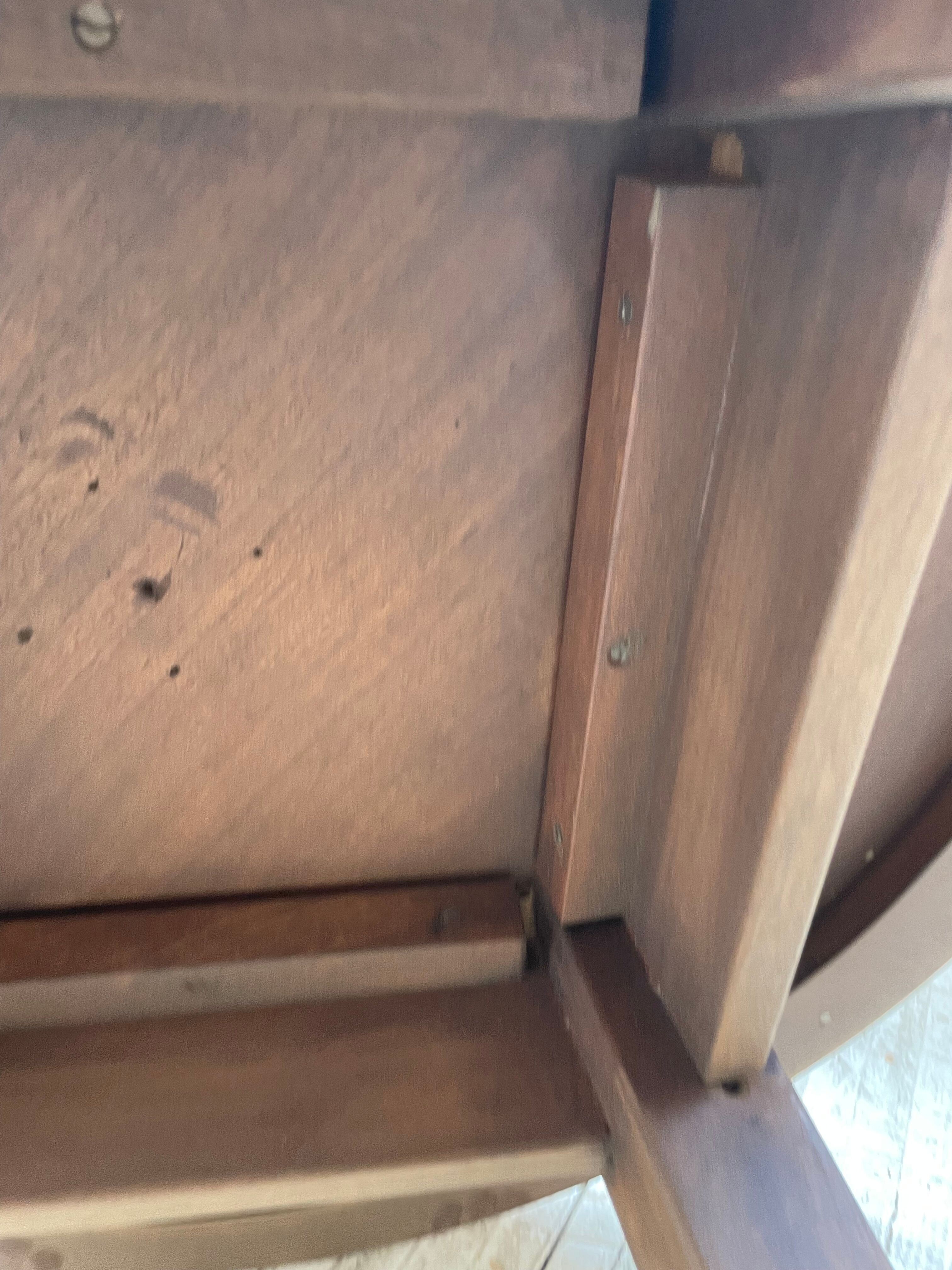 Elm coffee table 50s