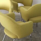 Fauteuils en tissu Eero Saarinen