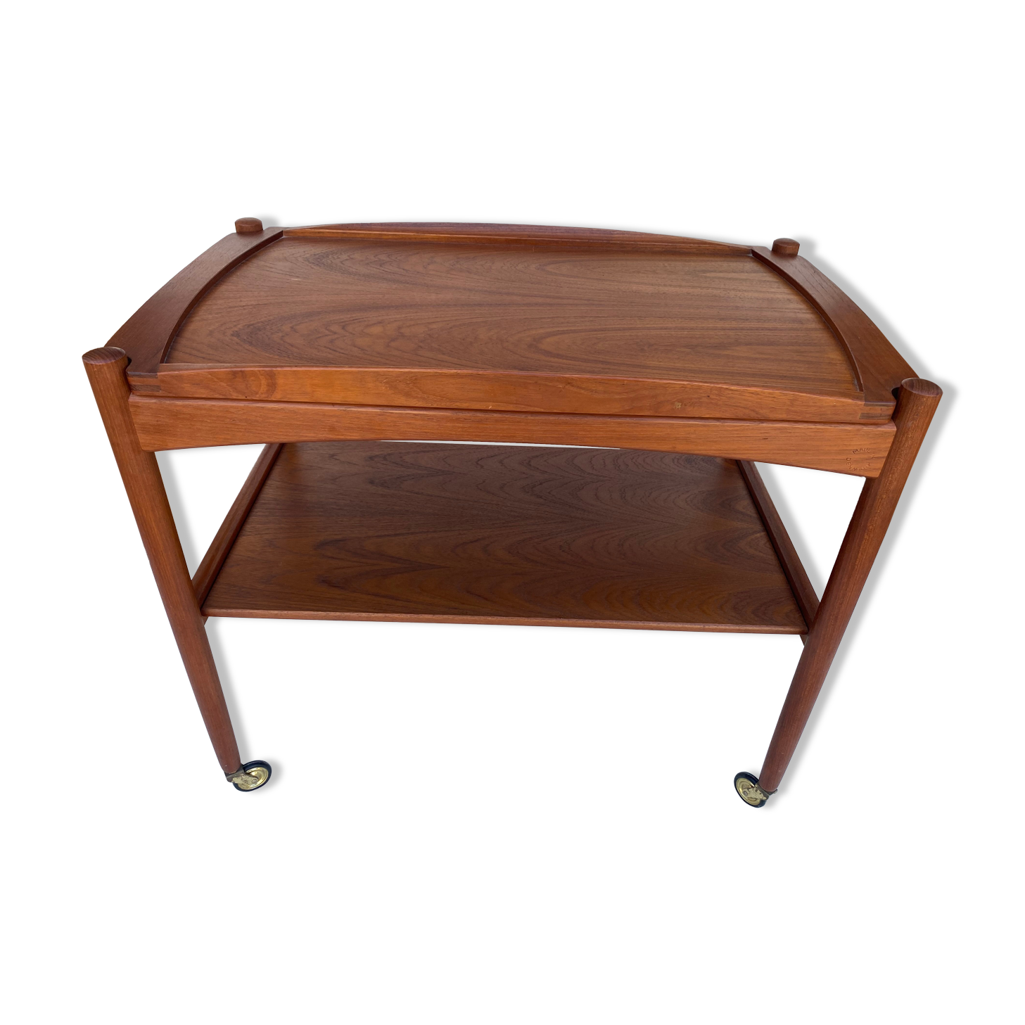 Scandinavian service trolley