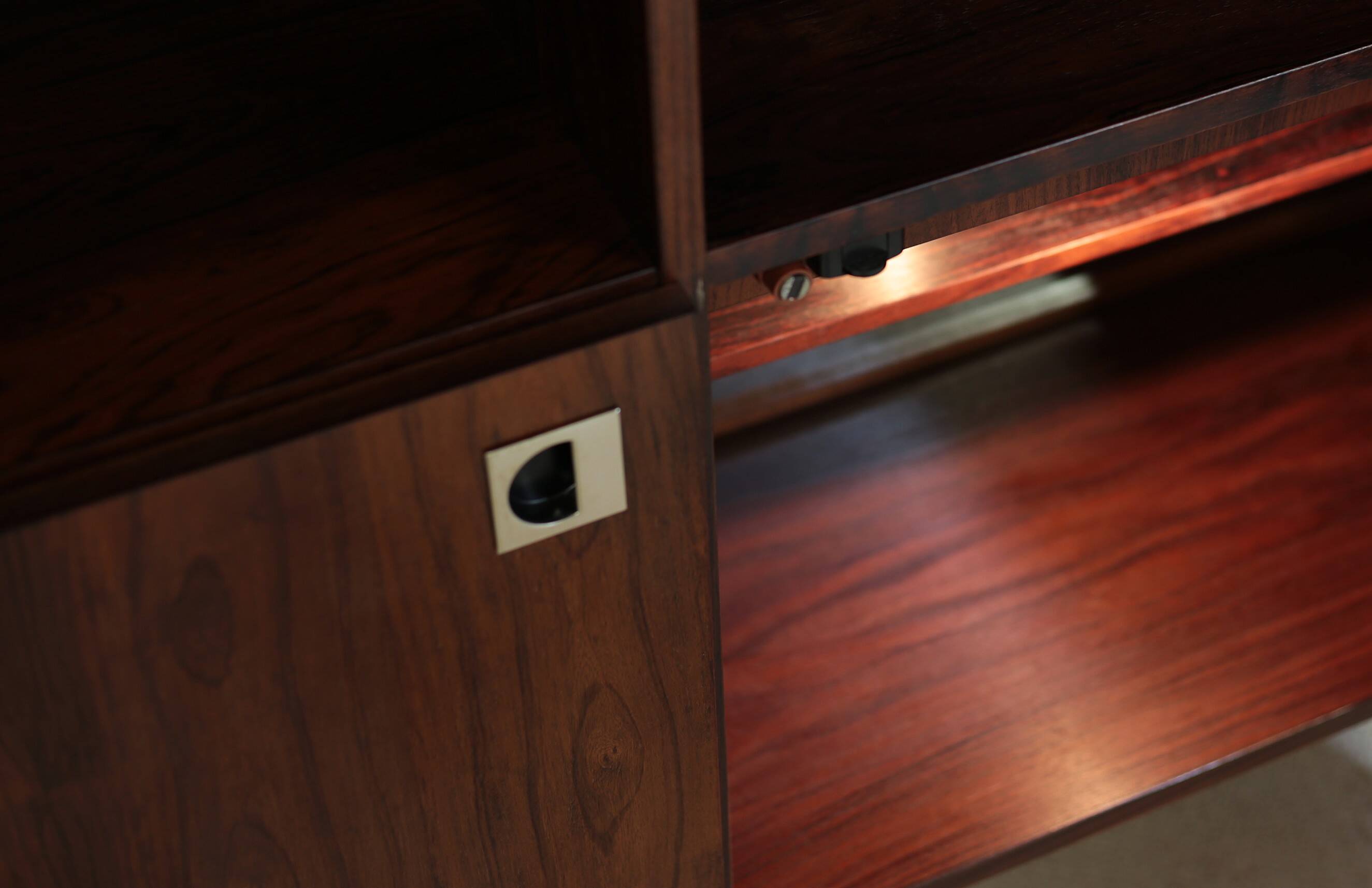 Rosewood bookcase sideboard