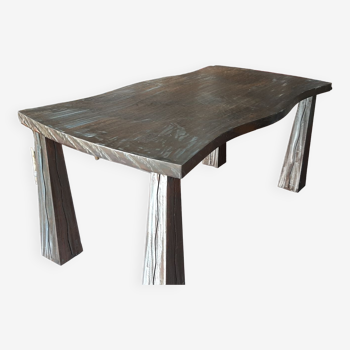 Table de ferme en metal