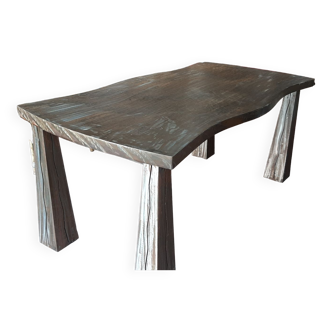 Metal farmhouse table