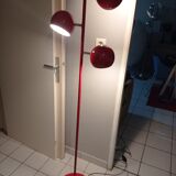 Red floor lamp 3 balls eyeball