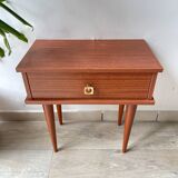 Vintage 1950s bedside table