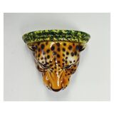 Wall shelf Leopard ceramic