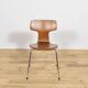 Model 3103 Dining Chairs by Arne Jacobsen for Fritz Hansen, 1970s, Set of 4