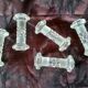 5 cut crystal knife holders