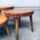 Mid-Century Low Side Table Set, Belgium, 1950s, Set of 4