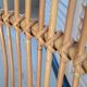 Vintage rattan armchair
