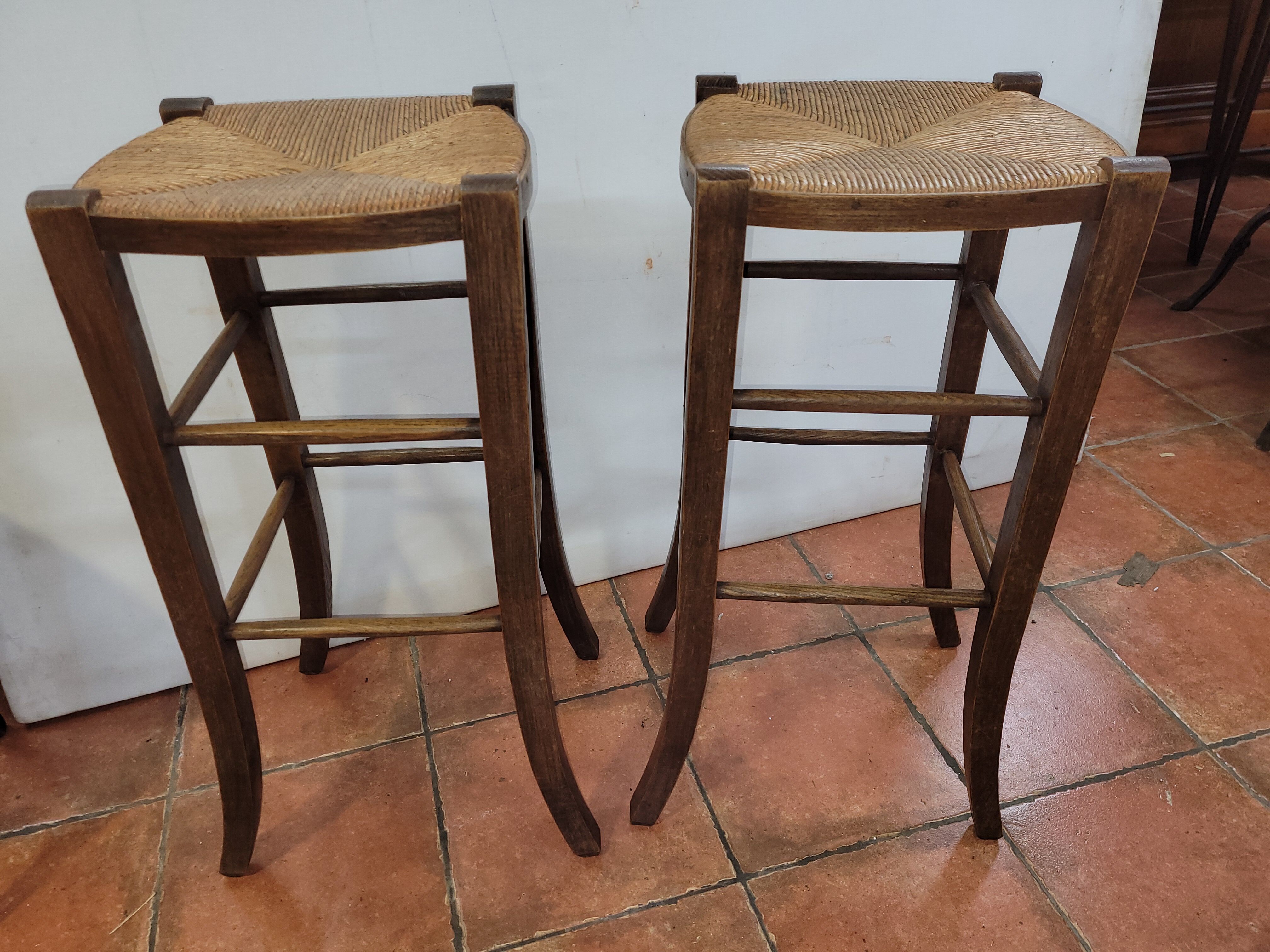 Pair of antique stools