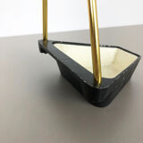 Porte-parapluie en métal laiton moderniste Bauhaus Allemagne années 1950
