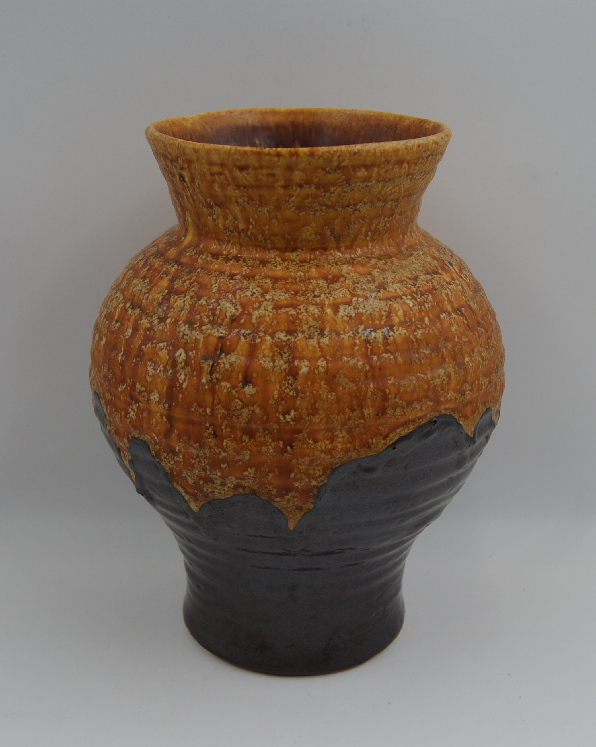 Vintage Fat Lava Germany ceramic vase