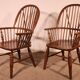 Paire De Fauteuils Windsor Anglais du 19° siècle