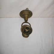 Applique bougeoir en bronze style maritime