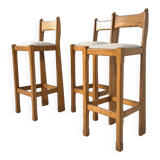 Mid-Century Modern Set of  Bar Stools, 1970s - Sold individually