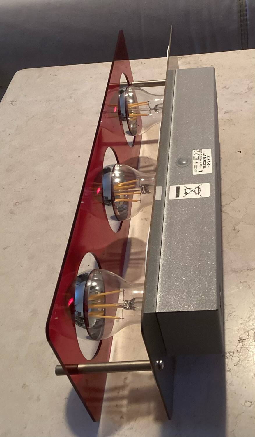 Jocelyne Trocmé wall lamp for Oxar