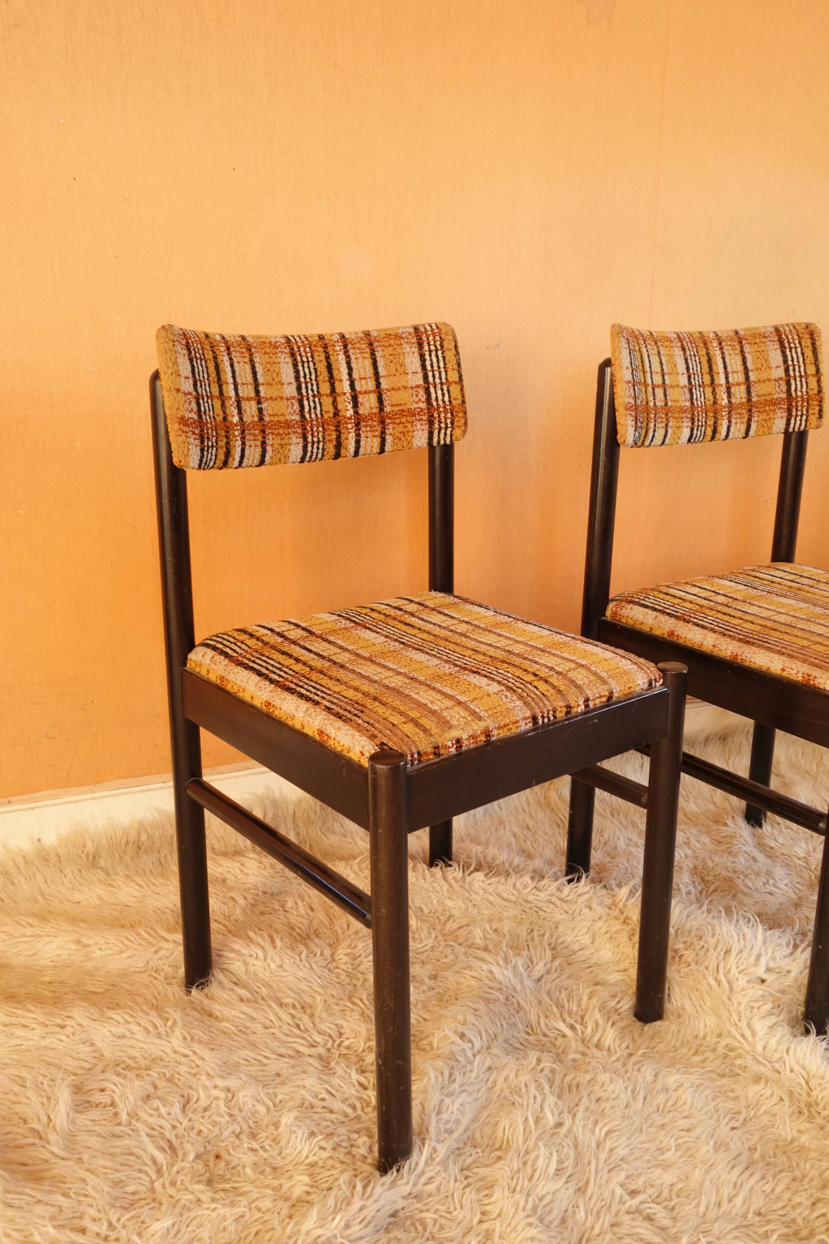 Vintage modernist chairs from the 50s -
