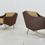 1960s pair of italian armchairs