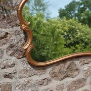 Large wall mirror with golden stucco mouldings – Louis XV Rococo style – 124