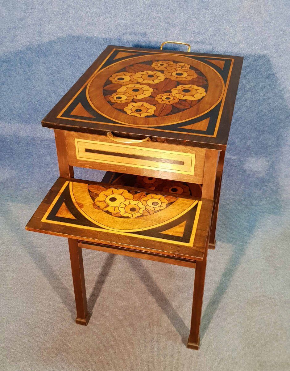 Art deco tea table around 1925