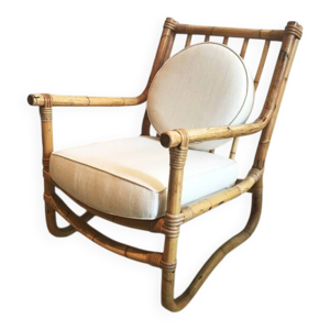 fauteuil en bambou