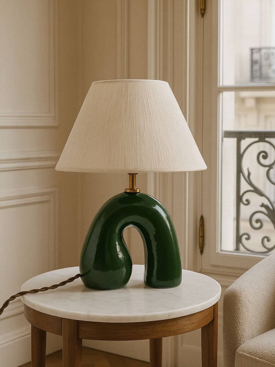 Lampe en céramique