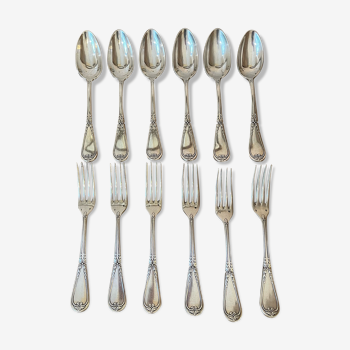 Set 12 cutlery sterling silver